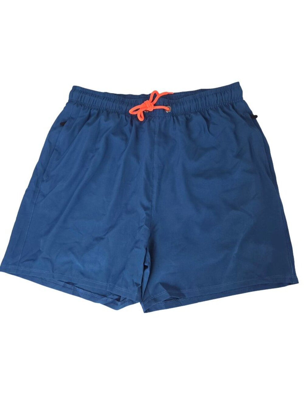 Silkworld Mens Med Blue Swim Trunks Drawstring Quick-Dry Elastic Waistband